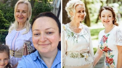 Ірина Фаріон з донькою