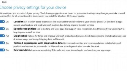Компания Microsoft сообщила, какие данные собирает о своих пользователях