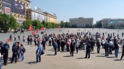 В Харькове митингуют в память о погибших в Одессе 