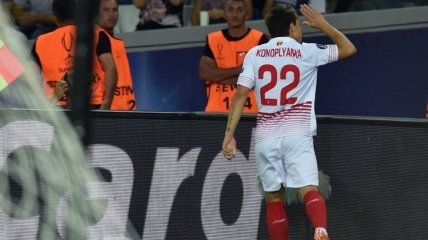 Коноплянка прокомментировал свой дебют в матче против "Барселоны"
