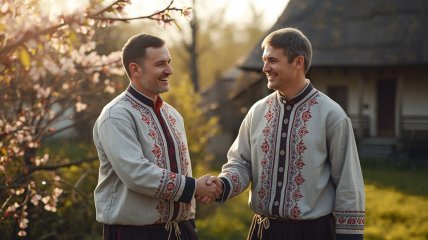 Большинство украинцев рано забывает пасхальное приветствие