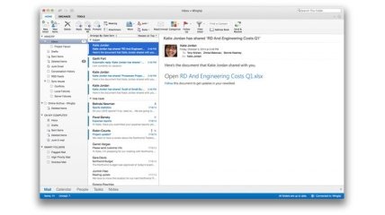 Microsoft презентовала новый Outlook для OS X