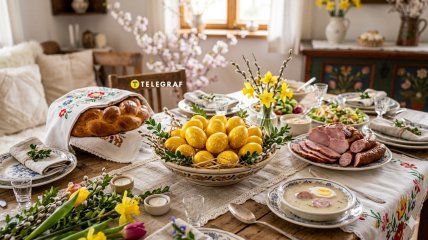 На пасхальном столе объязательно должны быть крашенки