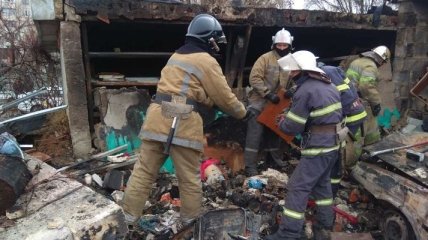 В Харькове произошел взрыв и пожар, погибли три человека