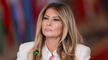 Мелания с мужем Дональдом Трампом  появилась на премьере мюзикла