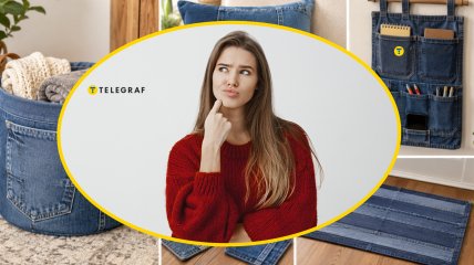 Джинсовая ткань подходит для домашних изделий