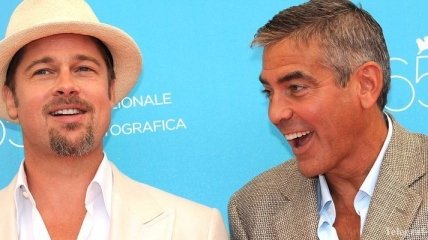 Брэд Питт и Джордж Клуни поругались впервые за 10 лет дружбы