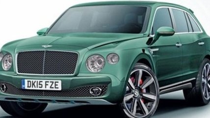 Первой гибридной моделью Bentley будет внедорожник