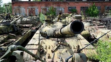 Харьковский Бронетанковый завод был обстрелян из огнемета