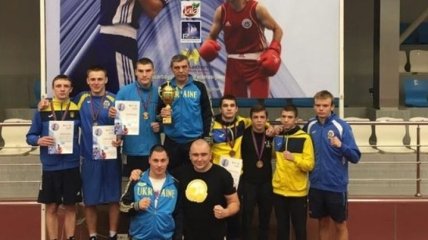 Молодежная сборная Украины завоевала пять медалей