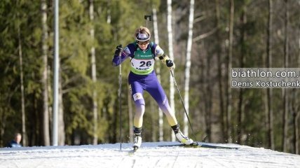 Пидгрушная завоевала "серебро" на ЧЕ-2020 по биатлону