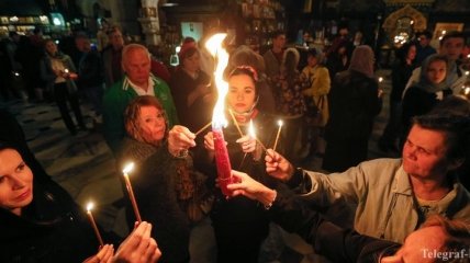 Благодатный Огонь 2017: когда сойдет и когда прибудет в Украину