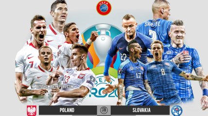 Польша 1:2 Словакия: видео голов матча Евро-2020