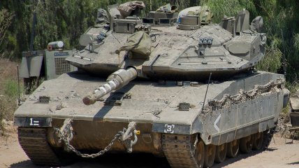 Танк Merkava Mk2 израильской армии