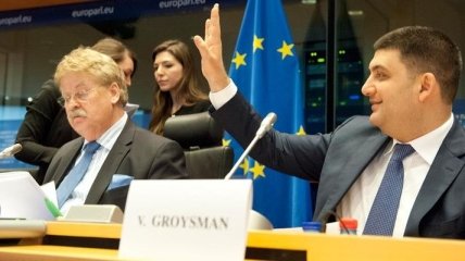 Владимир Гройсман рассказал о переговорах в Европейском парламенте