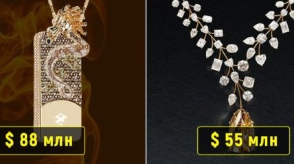 Топ-10 дорогих ювелирных украшений в мире (Фото)
