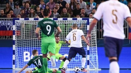 Футзал. Словения шокировала Италию на чемпионате Европы