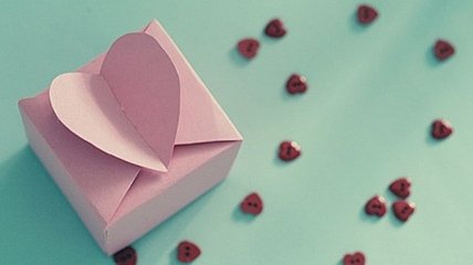 Подарочная коробка с сердцем на День Валентина 2019: мастер-класс с фото