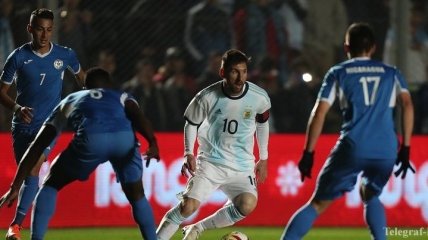 Месси оформил дубль в матче с Никарагуа (Видео)