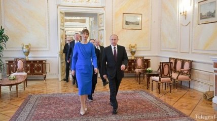 Президент Эстонии обсудила с Путиным тему Украины