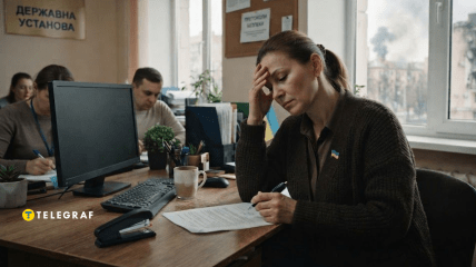 Госслужащий на работе