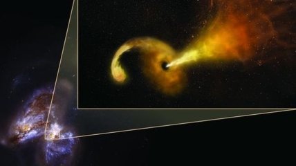Ученые обнаружили черную дыру, которая в 20 миллионов раз больше Солнца