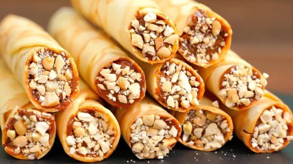 Сладкие вафли можно приготовить без вафельницы