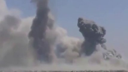 В Сирии взорвался армейский склад, жертвами стали 40 человек (Видео)