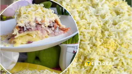 Салат з рибою холодного копчення