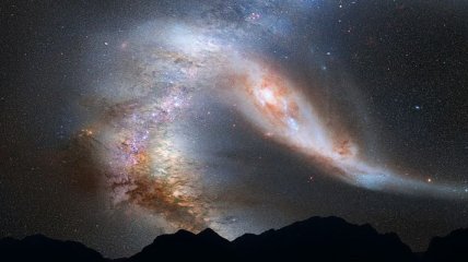 Ученые рассказали, к чему привело столкновение галактик 
