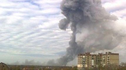 Сегодня в Донецке произошел мощнейший взрыв