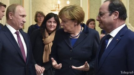 Встреча Путина, Меркель и Олланда по Украине не состоится