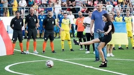 Чемпионат Европы по мини-футболу открыл Виталий Кличко