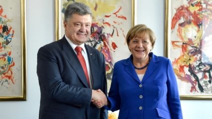 Порошенко и Меркель говорили о Донбассе, Сирии и свободной торговле