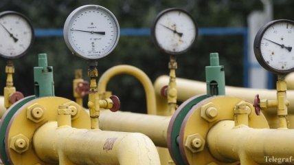 Запасы газа в ПХГ Украины сократились