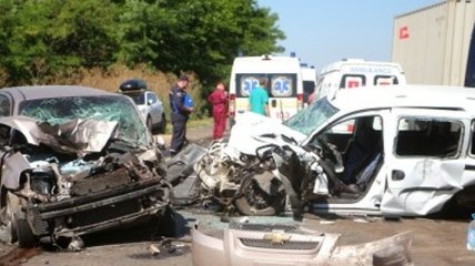 Масштабная авария произошла на автодороге Одесса - Рени, есть пострадавшие