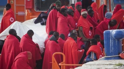 В Средиземном море спасли около 1750  мигрантов