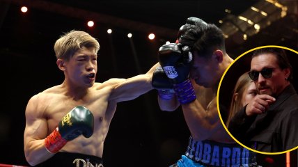 Олександр Усик прийшов на шоу боксу в Ер-Ріяді