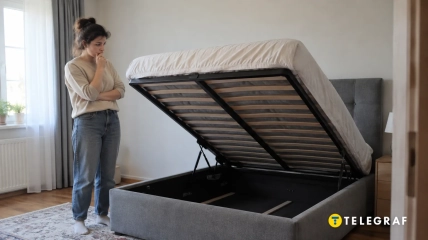 Ліжко в кімнаті