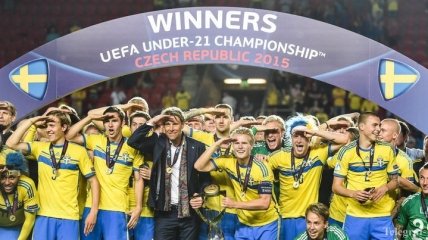 Швеция выиграла молодежный чемпионат Европы (U-21)