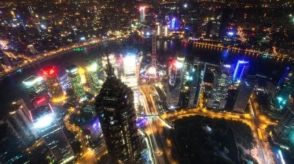 Головокружительные виды с самых высоких зданий Шанхая (Фото)