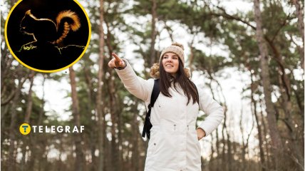 Девушка в лесу