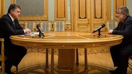 "Мы просто поговорили": Коломойский - о встрече с Порошенко