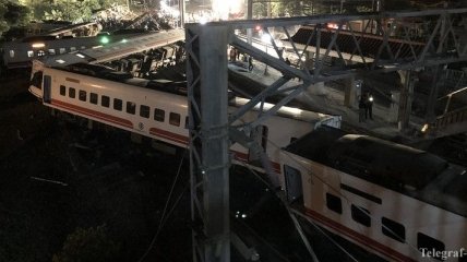 На Тайване произошла железнодорожная авария, есть погибшие и много раненых