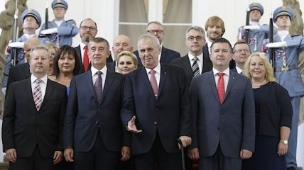 В Чехии президент назначил новое правительство