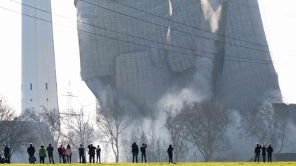 В Германии взорвали электростанцию