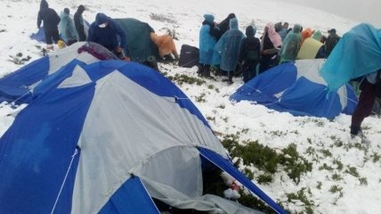 Стало известно о состоянии здоровья детей из палаточного лагеря в Карпатах