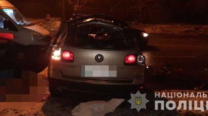 Машина в хлам, жена погибла: пьяный мужчина устроил жуткую аварию в Харькове (фото и видео)