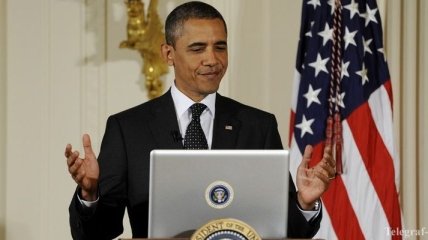 На Twitter Обамы подписались более 1,3 млн читателей
