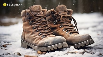 Зимой следует следить, чтобы обувь была сухой (изображение создано с помощью ИИ)